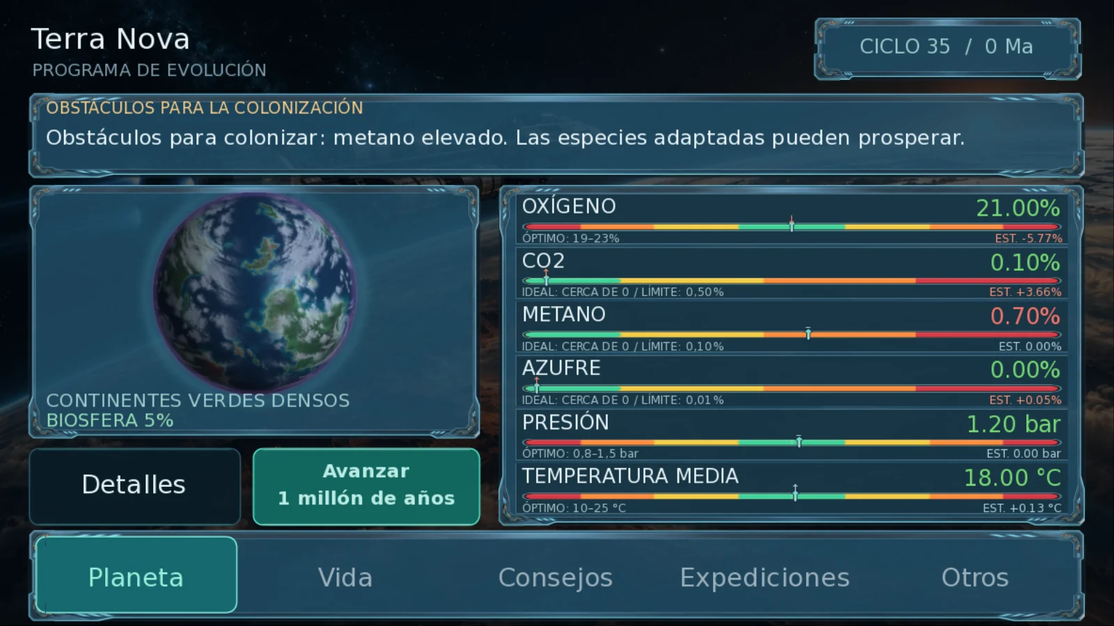 Un mundo de sistemas vivos conectados.